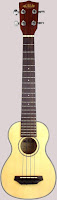 Kala Spruce Top Long Neck Acoustic Soprano (Tenor Scale)
