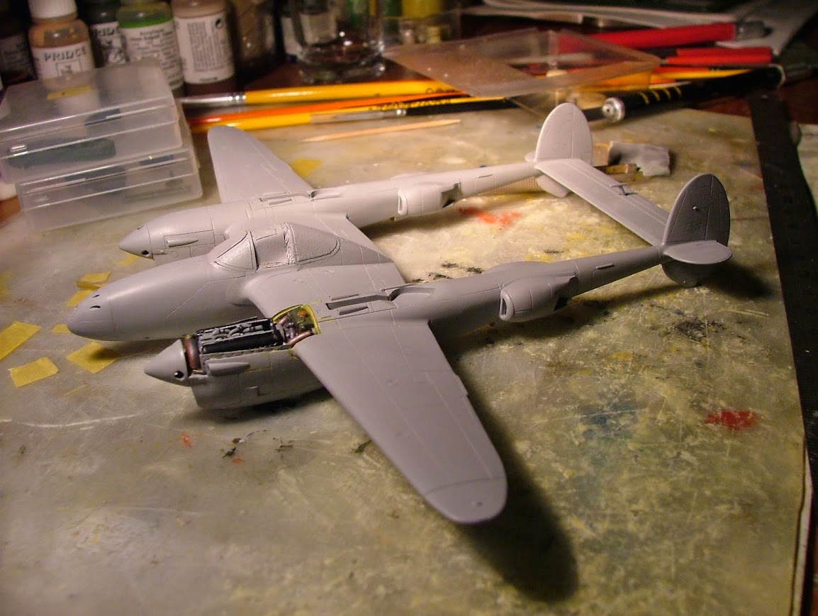  [6 Juin 1944] [Academy] Lockheed P-38J Lightning DSCF8754