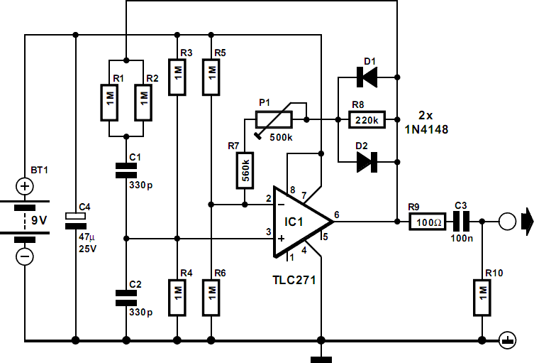 Mini Audio Signal Generator | Xtreme Circuits for twin esc wiring diagram 