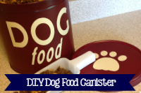 Dog Food Canister
