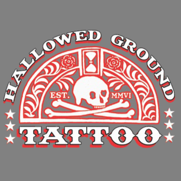 Hallowed Ground Tattoo logo