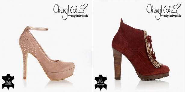 Cheryl Cole shoes for stylistpick, Holiday 2011