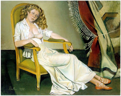 Balthus - The white skirt