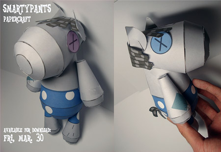 Smarty Pants Doll Papercraft