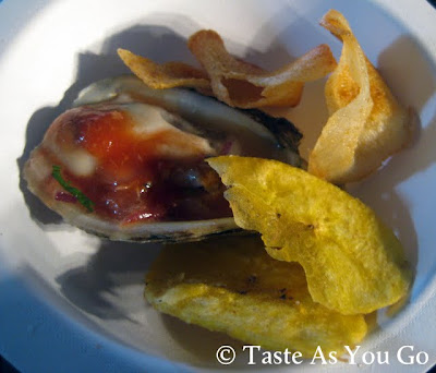 Oyster Ceviche from Hudson River Cafe - Photo by Taste As You Go