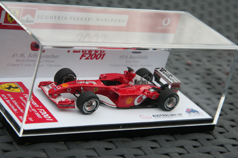 Ferrari F2001  M. Schumacher - GP d'Australie 2002 Tameo TMK 305 1/43 F2001_Aust2002_10
