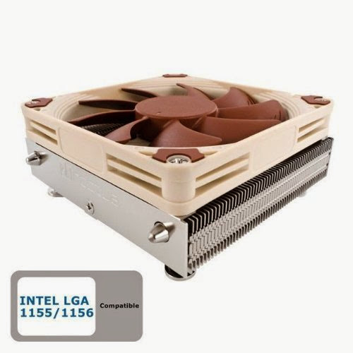  Noctua Low-Profile Quiet CPU Cooler for Intel 115x Based Retail Cooling NH-L9I
