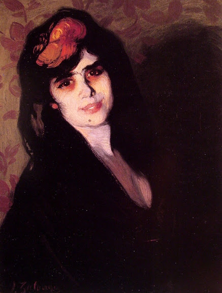 Ignacio Zuloaga - Portrait of a Young Woman