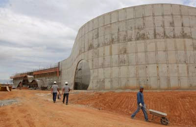 Depois de inaugurado, o EducaMais Parque dos Sinos será um dos principais cartões postais de Jacareà e abrigará um espaço multiuso Depois de inaugurado, o EducaMais Parque dos Sinos será um dos principais cartões postais de Jacareà e abrigará um espaço multiuso