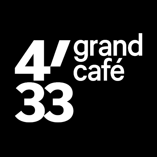 4'33 grand café logo