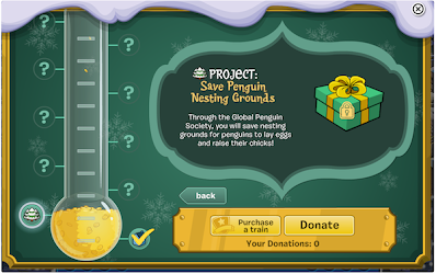 Club Penguin Blog: Project - Save Penguin Nesting Grounds
