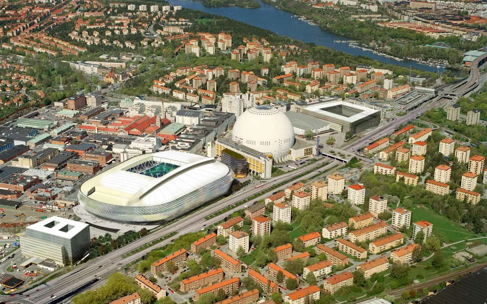 Tele2 Arena by White Arkitekter