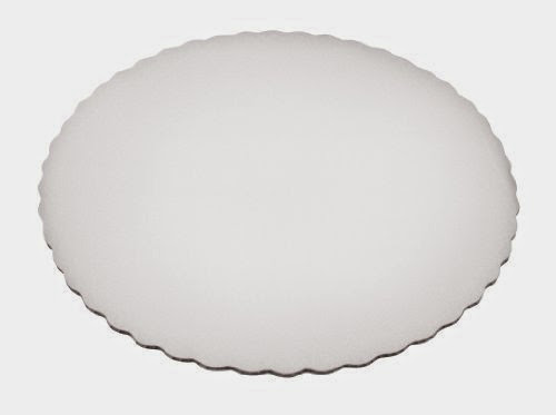 Fox Run Brands 55430 3-Pack Cake Base, 12-Inch Diameter Plastic