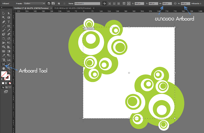 export - มีวิธีเซฟ หรือ Export รูปเฉพาะส่วนที่อยู่ในกรอบ ของ adobe illustrator cs6 ไหมครับ Illus02