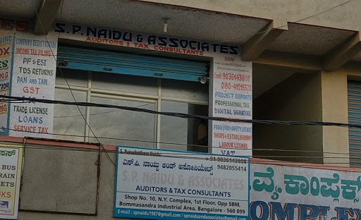 S P Naidu And Associates, Shop No 10, N Y Complex, Opp SBM, Bommasandra Indl Area, Garden Residency Road, Electronic City, Bengaluru, Karnataka 560099, India, Legal_Services, state KA