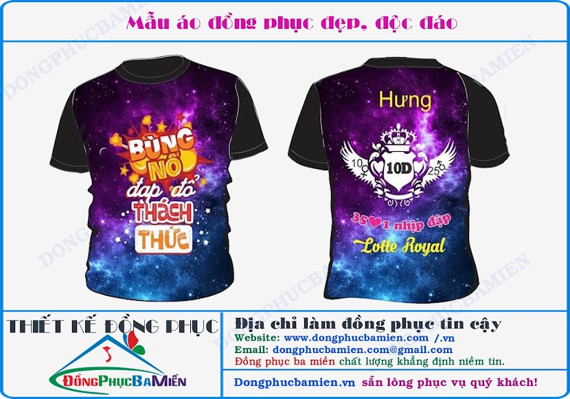 đồng phục galaxy lớp 10D