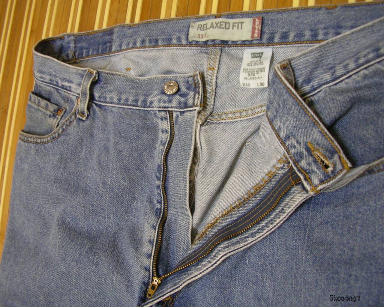 5kosong1: Levi’s 550 Relaxed Fit vs Levi’s 560 Comfort Fit