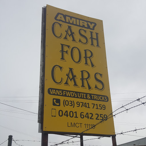 AMIRY CASH FOR CARS logo