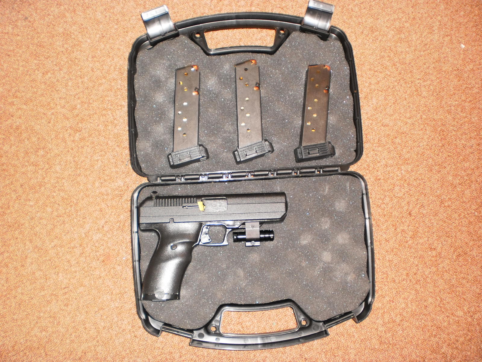 Firearms hi point 45acp with laser