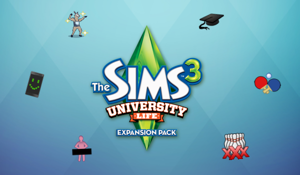 The Sims 3 University Life Icons