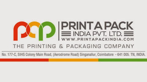 Print A Pack India Pvt Ltd., #177 C, SIHS Colony Rd, Ondipudur, Coimbatore, Tamil Nadu 641016, India, Paper_Products_Wholesaler, state TN