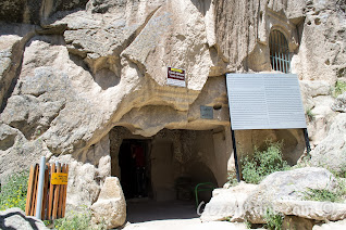 Ihlara vadisindeki Yılanlı Kilise'nin girişi