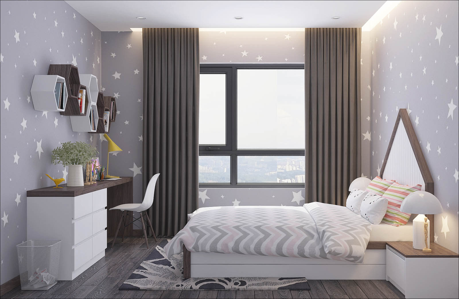 Phòng ngủ dự án số 1 Trần Thủ Độ