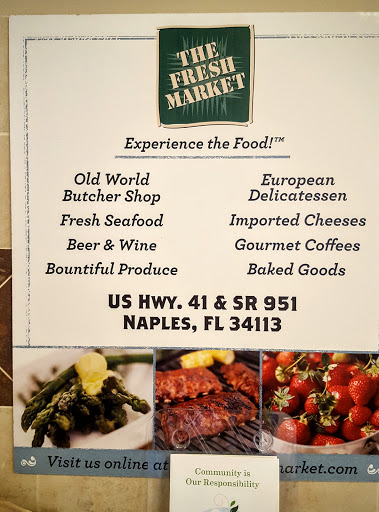 Grocery Store «The Fresh Market», reviews and photos, 12628 Tamiami Trail E, Naples, FL 34113, USA