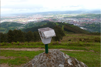 Panorámica desde la cima de Arroletza