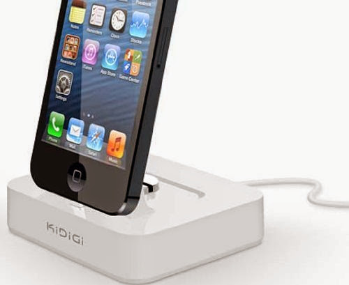  KiDiGi WHITE CHARGER CRADLE DOCK MADE FOR LIGHTNING CABLE iPOD TOUCH 5 5th GEN