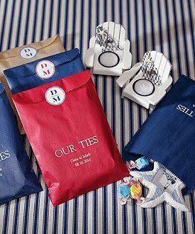 Flat Pocket Style Goodie Bag - Ivory