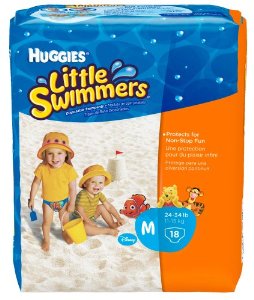  Huggies Little Swimmers Disposable Swimpants (Character May Vary)