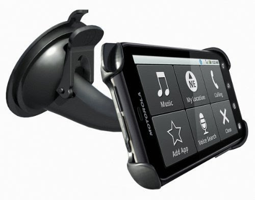  Motorola DEFY Vehicle Dock with Rapid Car Charger - Retail Packaging