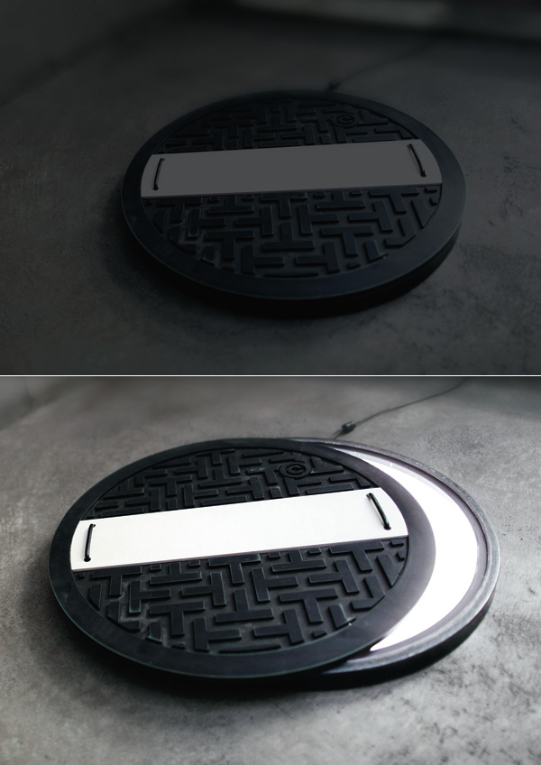 Gully Cover Light by Chuang Chihong