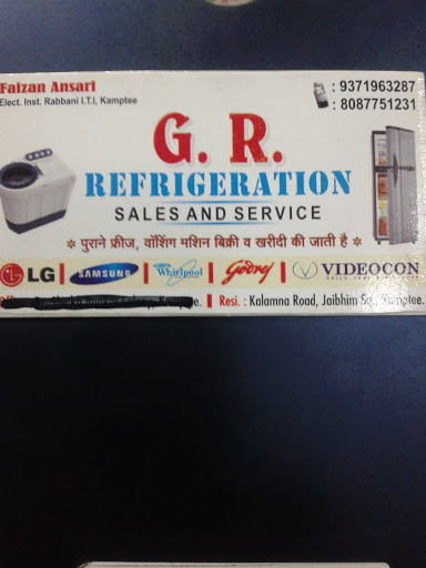 G.R.Refrigeration, Kalamna road, Kamptee, Nagpur, Maharashtra 441002, India, Refrigerator_Repair_Service, state MH
