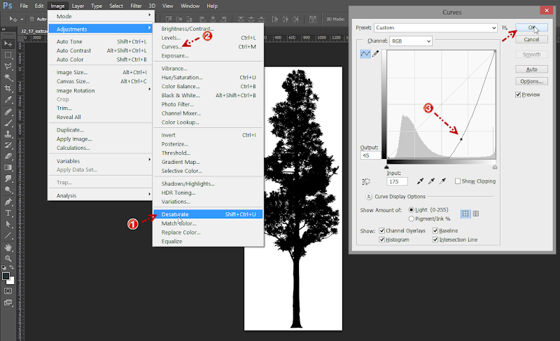 การกำหนดค่า Material ของต้นไม้แบบ 2D ให้มีความโปร่งใส Vraytree09