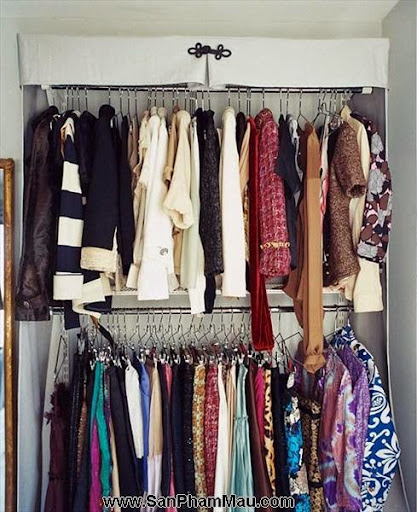 Thiết kế tủ quần áo: Một số thủ thuật giúp tăng diện tích để quần áo-7