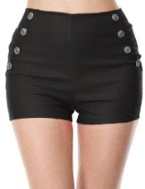 <br />J.TOMSON Womens Stretch High Waisted Shorts