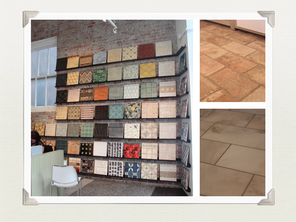 Field Trip Ann Sacks Michaela Noelle Designs There S Walls Are All Exposed Brick Which Is A Great Back Drop For The Shelves And Tile Samples I Didn T Know Where To Look Everything Was So Pretty