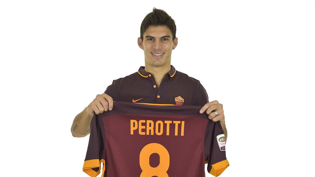 Diego Perotti | AS Roma [image by @OfficialASRoma]