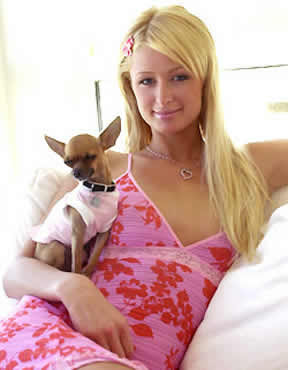 Paris Hilton and Tinkerbell
