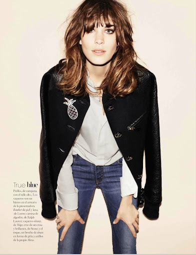 Alexa Chung - Vogue España - Septiembre 2012