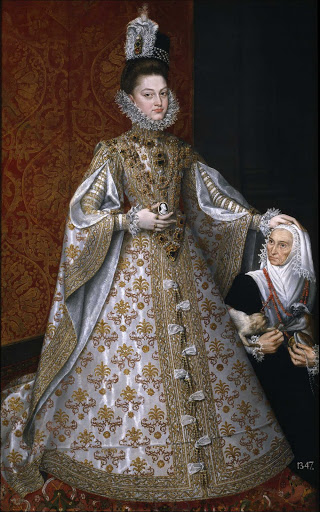 Alonso Sánchez Coello - the Infanta Isabel Clara Eugenia
