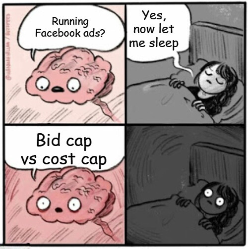 Bid cap vs cost cap is a dilemma for Facebook ads user