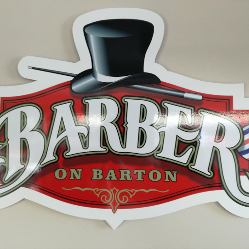 Barber on Barton specializes in Mens haircuts! 25 years experienced Barber. Precision haircuts logo