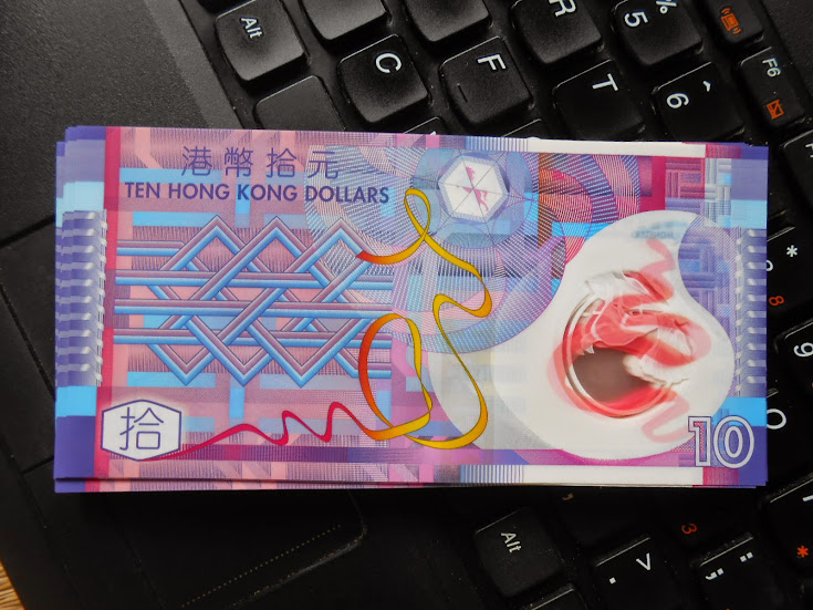 10$ Hồng Kông Polymer mới 100% (1 trong 10 tờ tiền đẹp nhất Thế Giới) - 2