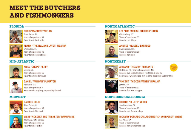 Meet the Butchers and Fishmongers at the Best Butcher Contest and Fishmonger Faceoff at Feast 2013, September 21 at Director Park