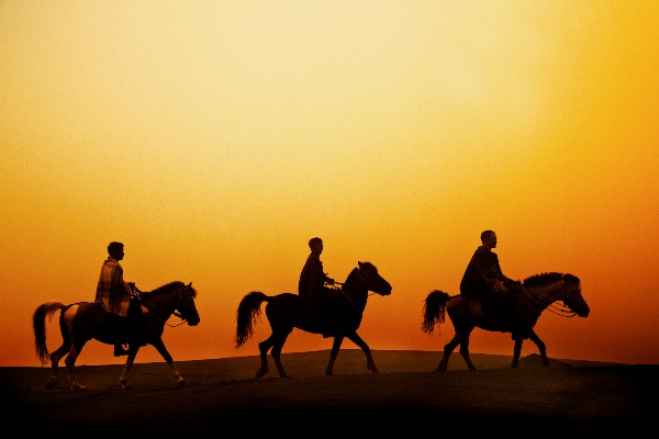 Three Horsemen of Bromo