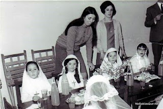 Primera Comunion en CandelarioSalamanca 1969