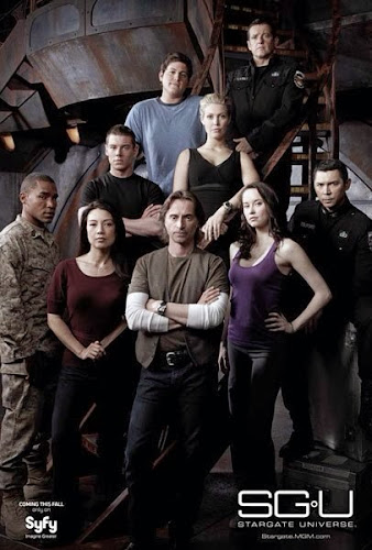 The cast of Stargate Universe